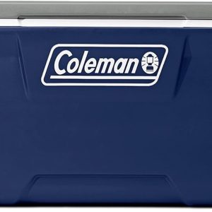 Coleman 316 Series Insulated Portable Cooler with Heavy Duty Wheels, Leak-Proof Wheeled Cooler with 100+ Can Capacity, Keeps Ice for up to 5 Days, Great for Beach, Camping, Tailgating, Sports, & More