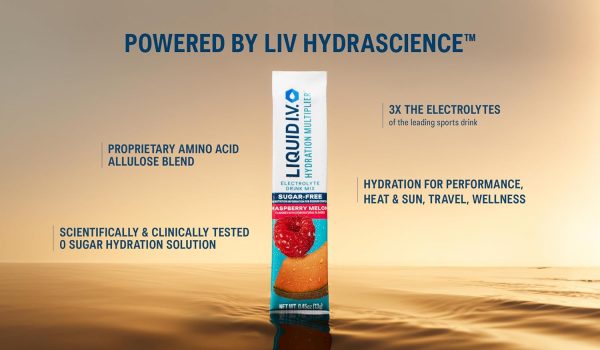Liquid I.V.® Hydration Multiplier Sugar-Free - Raspberry Melon, Lemon Lime, White Peach, Green Grape | Electrolyte Powder Drink Mix |1 Pack (16 Servings) - Image 3