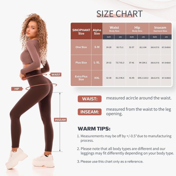 High Waisted Leggings for Women - Full Length Capri Buttery Soft Yoga Pants for Workout Athletic - Image 6