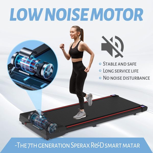 Walking Pad,Under Desk Treadmills for Home,320 Lbs Capacity,3 in 1 Portable Walking Treadmill - Image 5